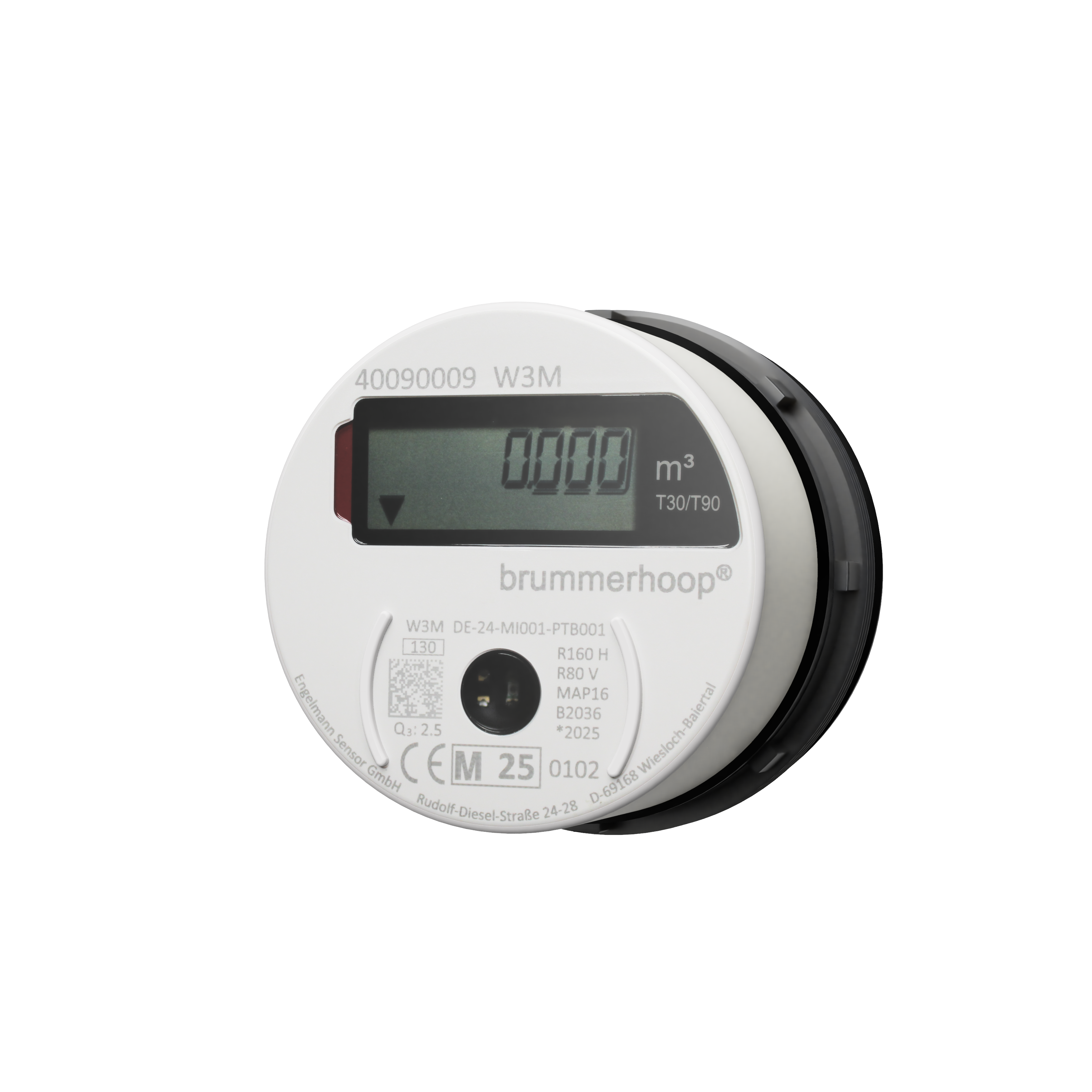 Messkapselzähler - Warmwasser M-ETH Q3:2,5 mit Funk 