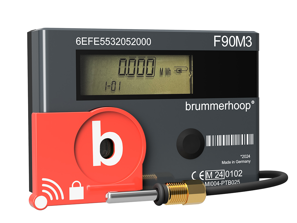 F90M3-A Qp1,5 Allmess-System Funk-Wärmezähler (OMS) 
