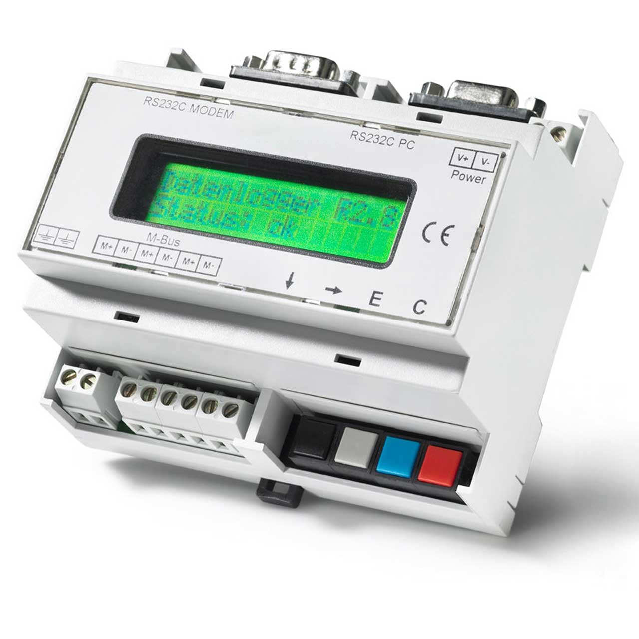 Relay M-Bus Master, Fernanzeige und Datenlogger C20-DL4 (4MByte)