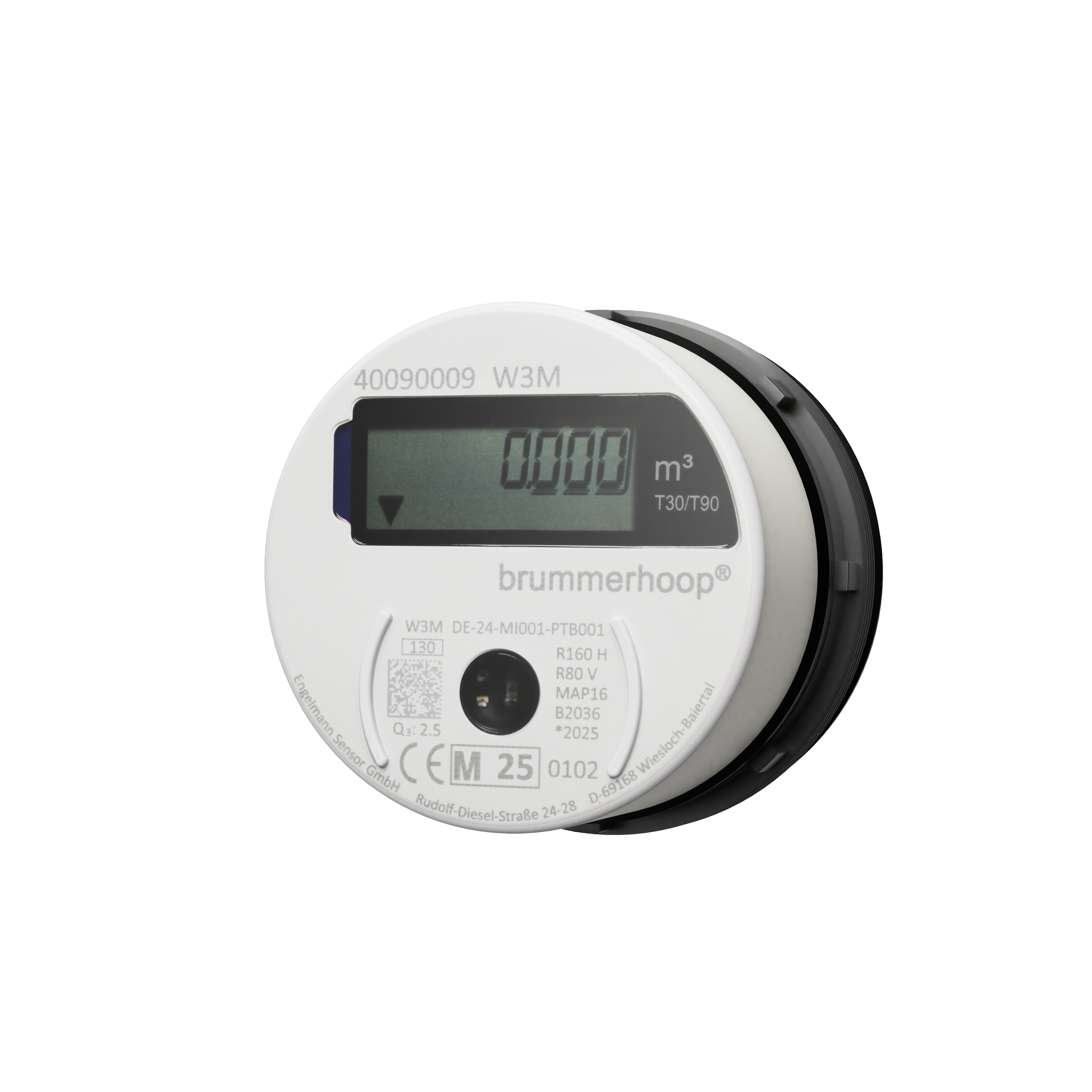 Messkapselzähler - Kaltwasser M-ETH Q3:2,5 mit Funk