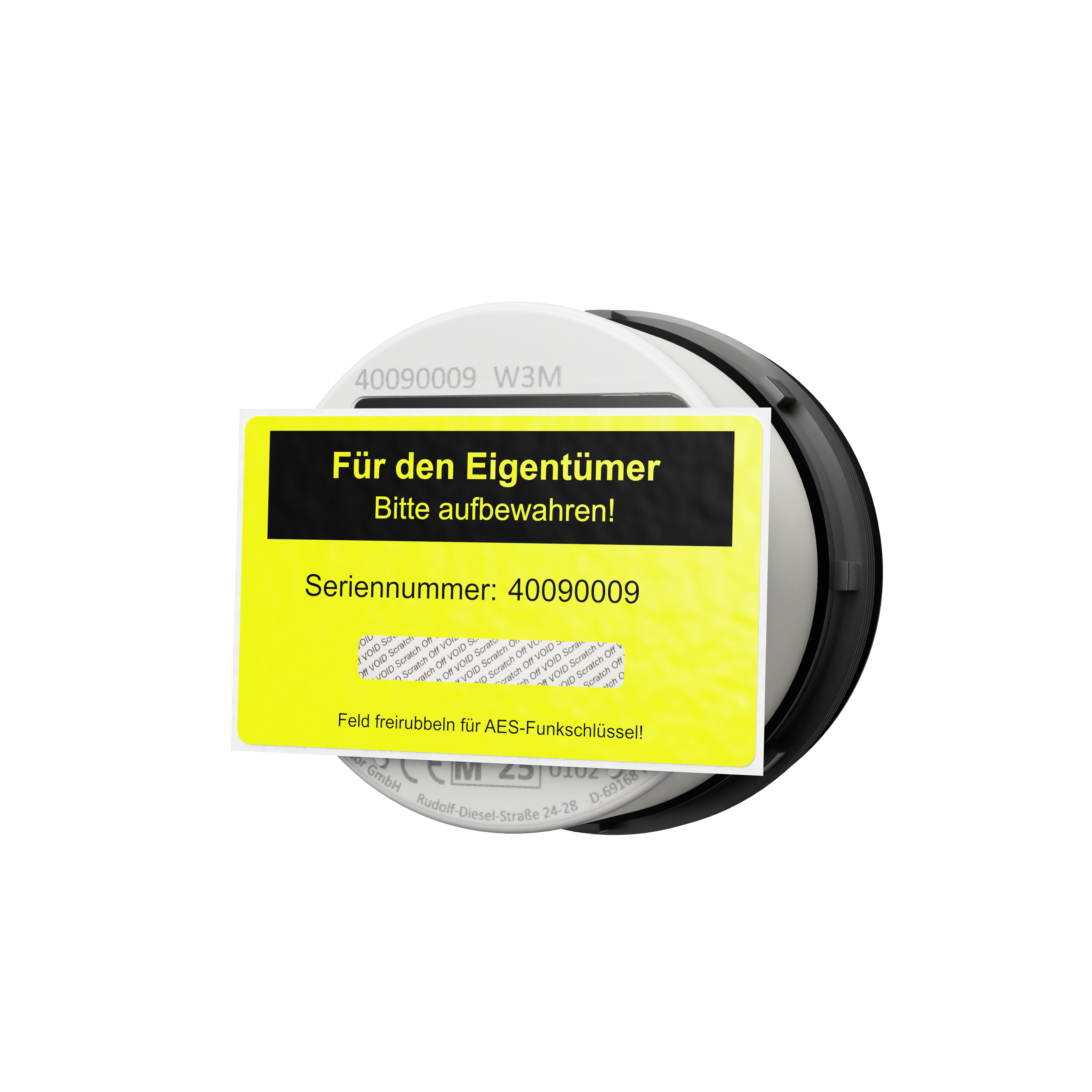 Messkapselzähler - Kaltwasser M-ETH Q3:2,5 mit Funk