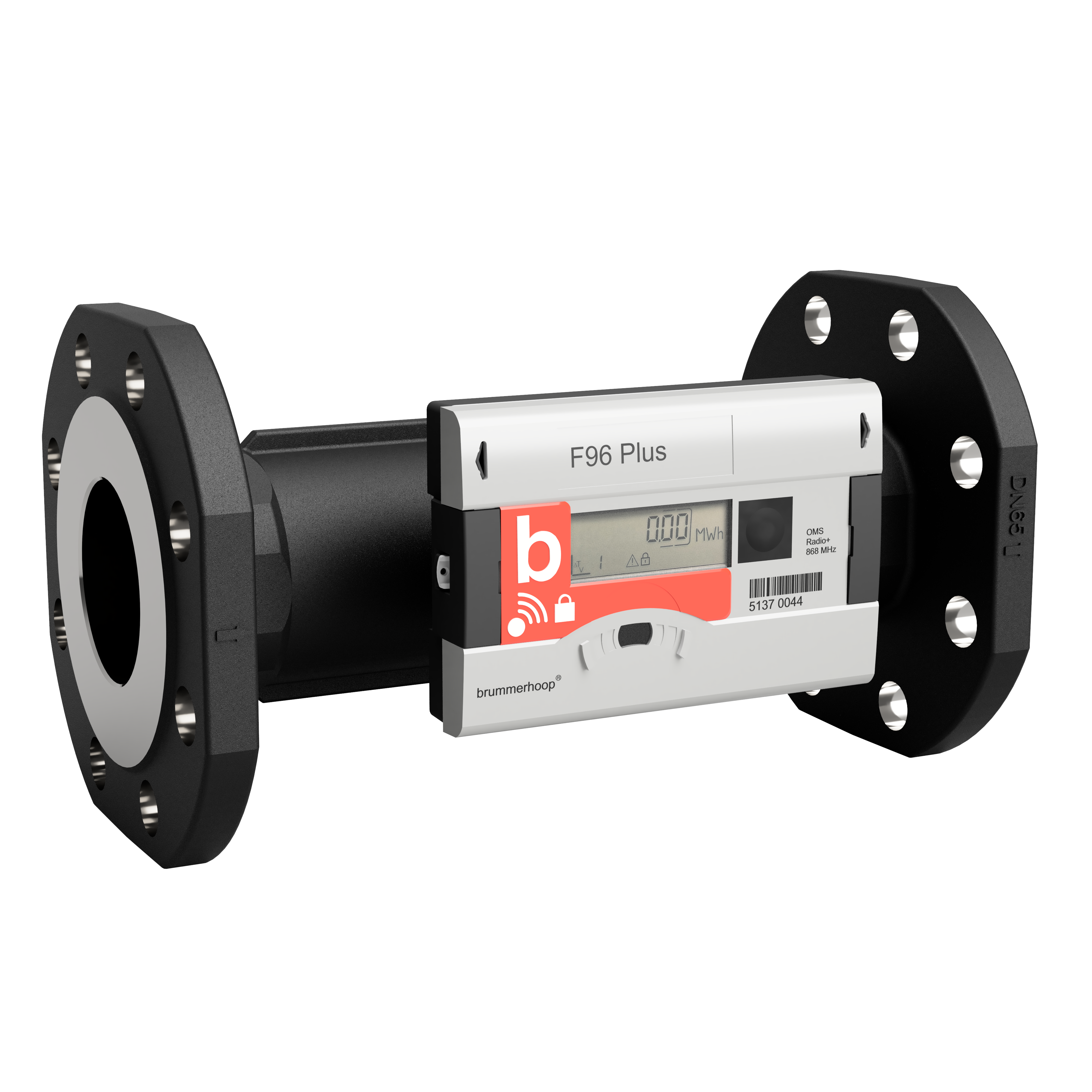 F96Plus Qp25 DN65 300mm Ultraschall-Funk-Wärmezähler (wirelss M-Bus, OMS)